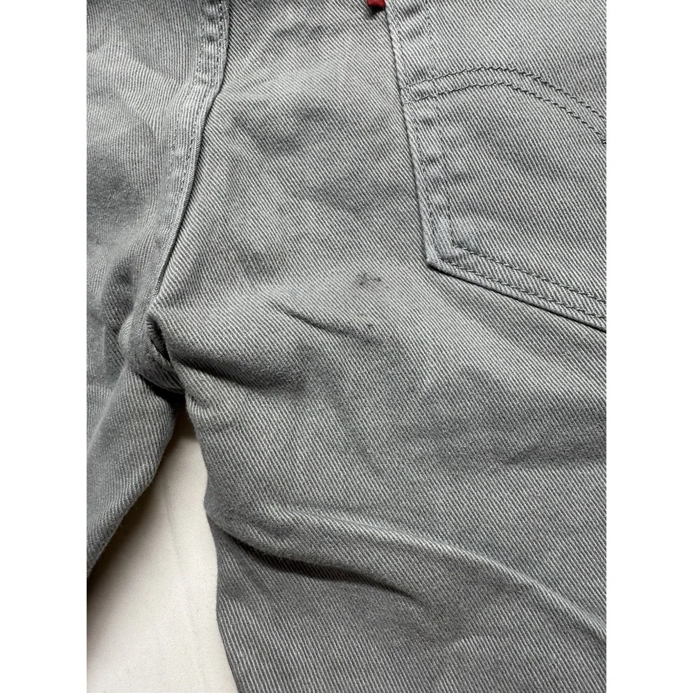 Levis 514‎ jeans Mens 30x32 Grey straight fit pants work casual Denim